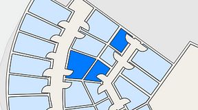 
							Planritning för Quick Office Bromma Blocks, 3 privata rum, 18 m²