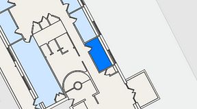 
							Planritning för Convendum Drottninggatan, 1 privata rum, 10 m²