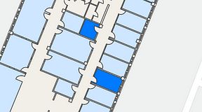
							Planritning för Växthuset Jägershillgatan, 2 privata rum, 16 m²