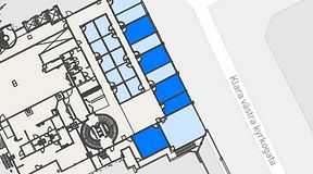 
							Planritning för Convendum Vasagatan 16, 5 privata rum, 117 m²