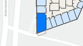 
							Planritning för A house Sickla, 1 privata rum, 54 m²