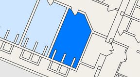 
							Planritning för Maxoffice Nynäshamn, 1 privata rum, 18 m²