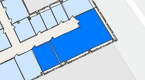 
							Planritning för United Spaces Waterfront Klarabergsviadukten, 2 privata rum, 101 m²