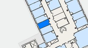 
							Planritning för Regus Olof Palmes gata 29, 1 privata rum, 9 m²