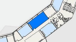 
							Planritning för Arena Läppstiftet, 1 privata rum, 37 m²