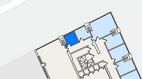 Planritning för 7A Vasagatan, 1 privata rum, 7 m²