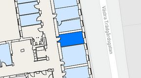 
							Planritning för IVAR Private Offices & Meetings, 1 privata rum, 24 m²