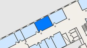 
							Planritning för Convendum Spårvagnshallarna, 1 privata rum, 24 m²