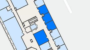 
							Planritning för The Works Västra Järnvägsgatan, 4 privata rum, 80 m²
