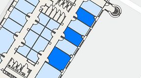 
							Planritning för Convendum Sundbyberg, 3 privata rum, 59 m²