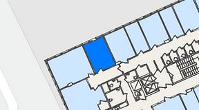 Planritning för 7A Odenplan, Norrtullsgatan 6, 1 privata rum, 16 m²