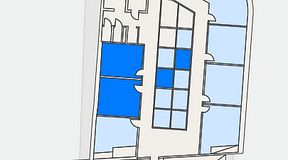 
							Planritning för Mindpark Hyllie Eden, 4 privata rum, 50 m²