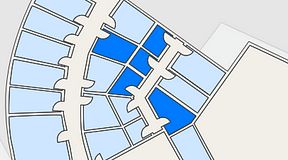 
							Planritning för Quick Office Bromma Blocks, 5 privata rum, 33 m²