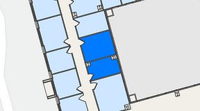 
							Planritning för United Spaces Östra Hamngatan, 2 privata rum, 34 m²
