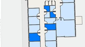
							Planritning för Helio Frösundavik, 4 privata rum, 27 m²
