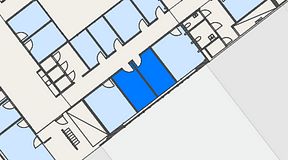 
							Planritning för Convendum Avenyn, 2 privata rum, 24 m²