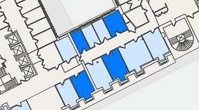 
							Planritning för 7A Posthuset, Vasagatan 28, 4 privata rum, 63 m²