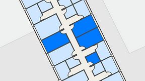 
							Planritning för Regus Rotsunda, 4 privata rum, 50 m²