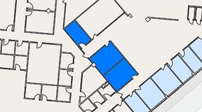 
							Planritning för Spaces Helsingborg Väla, 3 privata rum, 43 m²