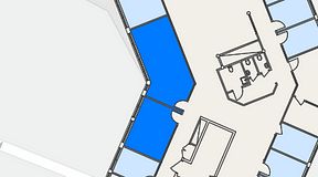 
							Planritning för Technopolis Kista, 2 privata rum, 51 m²