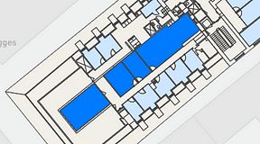 
							Planritning för Spaces Gamla Stan, 4 privata rum, 125 m²