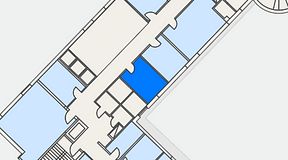 
							Planritning för Dockside Office & Coworking, 1 privata rum, 14 m²