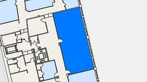 Planritning för Hub 1947, 1 privata rum, 70 m²