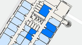 
							Planritning för Convendum Sundbyberg, 5 privata rum, 69 m²