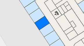 Planritning för City Office Klarabergsviadukten 70, 1 privata rum, 14 m²