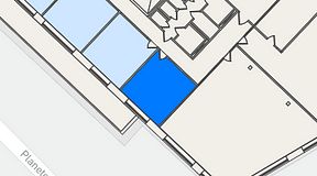 Planritning för United Spaces Lindholmen, 1 privata rum, 30 m²