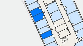
							Planritning för Regus Olof Palmes gata 29, 2 privata rum, 29 m²