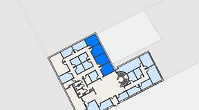 
							Planritning för Regus Kalmar, 4 privata rum, 48 m²