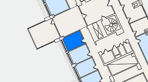 
							Planritning för 7A Vasagatan, 1 privata rum, 12 m²