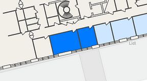 
							Planritning för Metropole Gamestreet 1, 2 privata rum, 38 m²