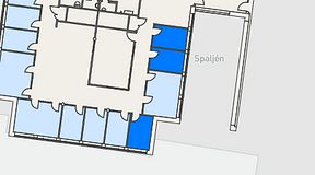 
							Planritning för Regus Skövde Science Park, 3 privata rum, 24 m²