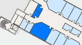 
							Planritning för Växthuset Stensjögatan, 3 privata rum, 50 m²