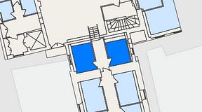 
							Planritning för The Works Ringvägen, 2 privata rum, 26 m²