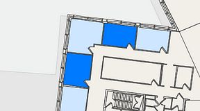 
							Planritning för United Spaces Elektrogatan 10, 2 privata rum, 41 m²