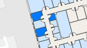 Planritning för Regus Lidingö, 3 privata rum, 16 m²