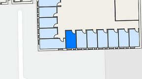 
							Planritning för Regus Gastelyckan Lund, 1 privata rum, 9 m²