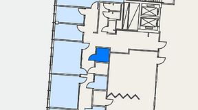 
							Planritning för Embassaden, 1 privata rum, 4 m²