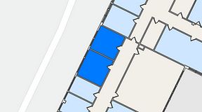 
							Planritning för Quick Office Älvsjö, 2 privata rum, 33 m²