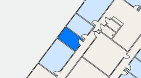 Planritning för Easy Office Uppsala, 1 privata rum, 11 m²