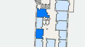 
							Planritning för Regus Triangeln Station, 2 privata rum, 26 m²