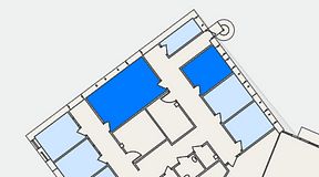 
							Planritning för Regus Saltsjö-Boo, 2 privata rum, 32 m²