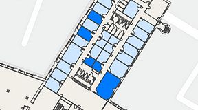 
							Planritning för Convendum Sundbyberg, 5 privata rum, 89 m²