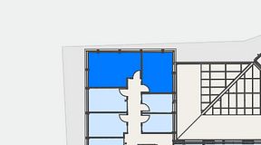 
							Planritning för Convendum Stampgatan 14, 2 privata rum, 43 m²