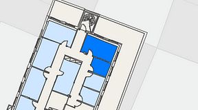 
							Planritning för Regus Östermalmstorg, 2 privata rum, 21 m²