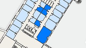 
							Planritning för Convendum Sundbyberg, 5 privata rum, 75 m²