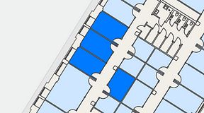 
							Planritning för Convendum Sundbyberg, 4 privata rum, 56 m²
